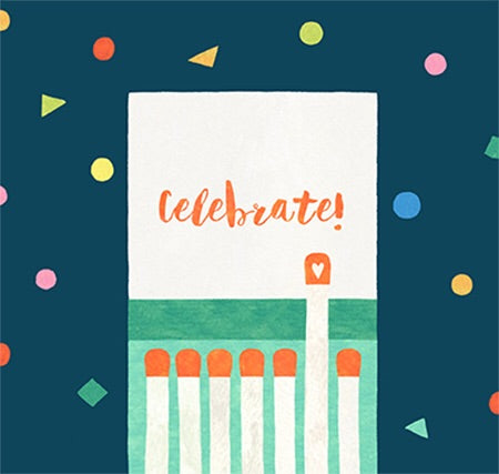 Lots of Candles Treasures Pop-up Card