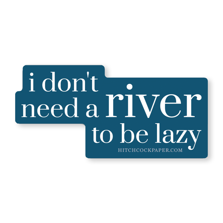Lazy River Sticker