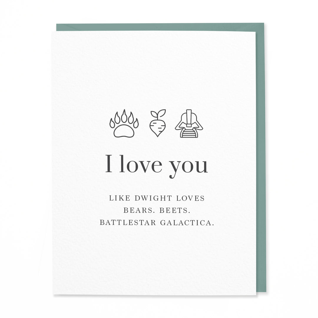 Love You Like Dwight Loves...