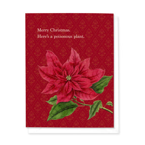 Poisonous Plant Christmas Card