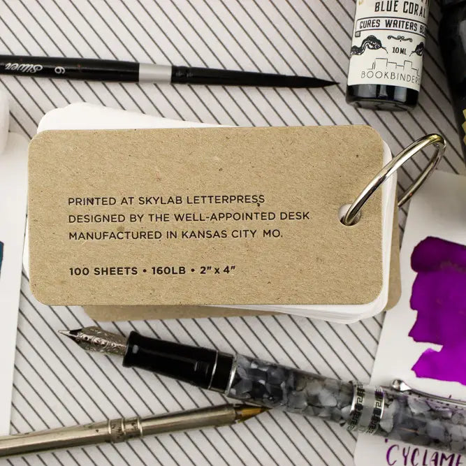 Col-O-Ring Ink Testing Book (Standard Size)