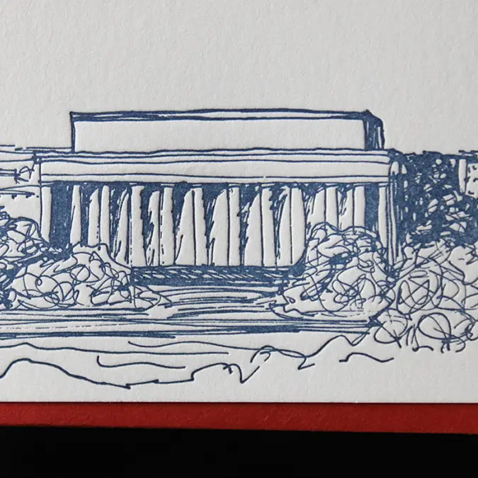 DC Letterpress Library Note Card Set