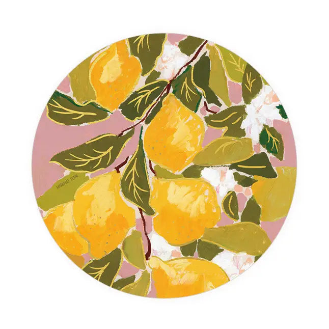 Lemon Seedlings Coaster