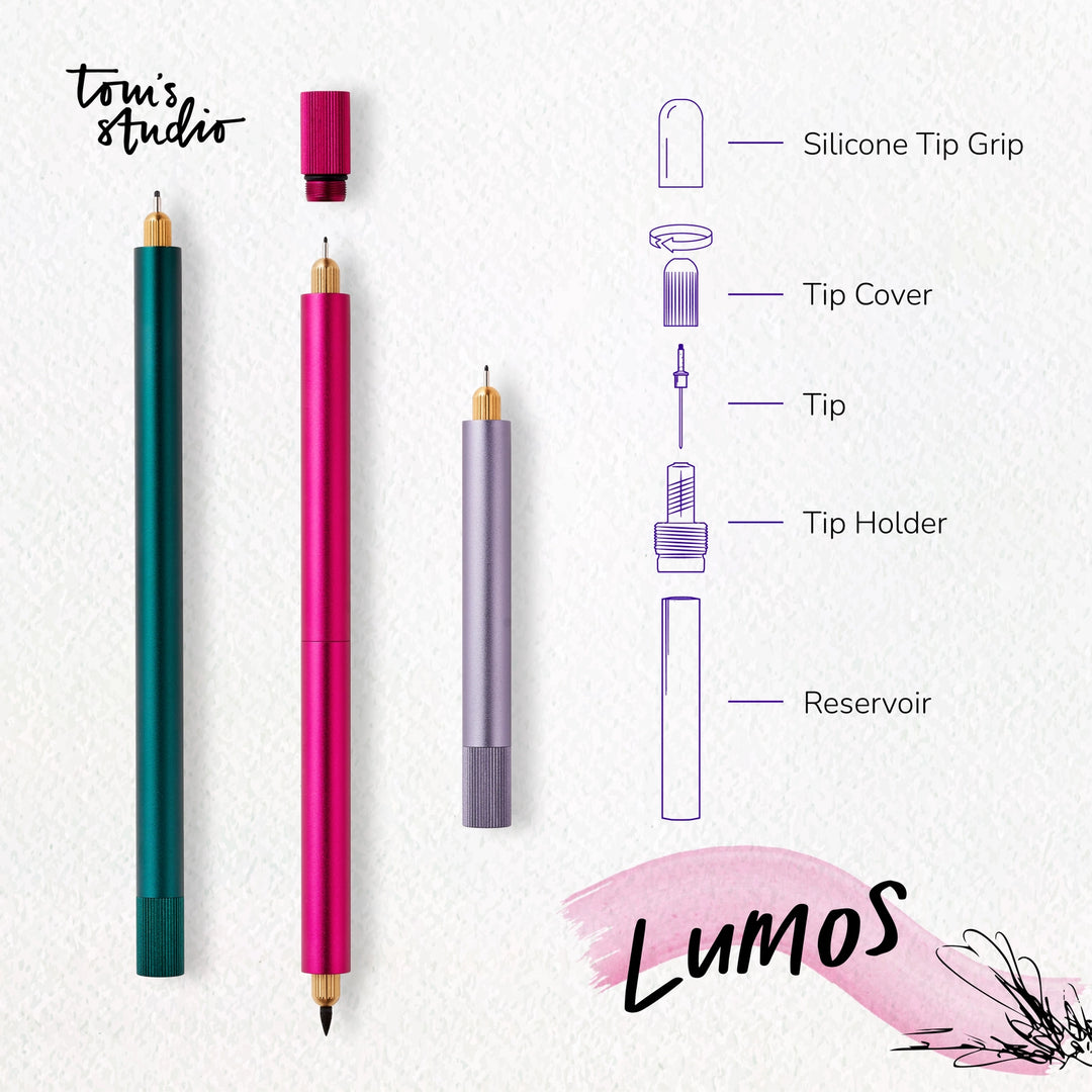 Lumos Pro - Refillable Multi-Tip Pen
