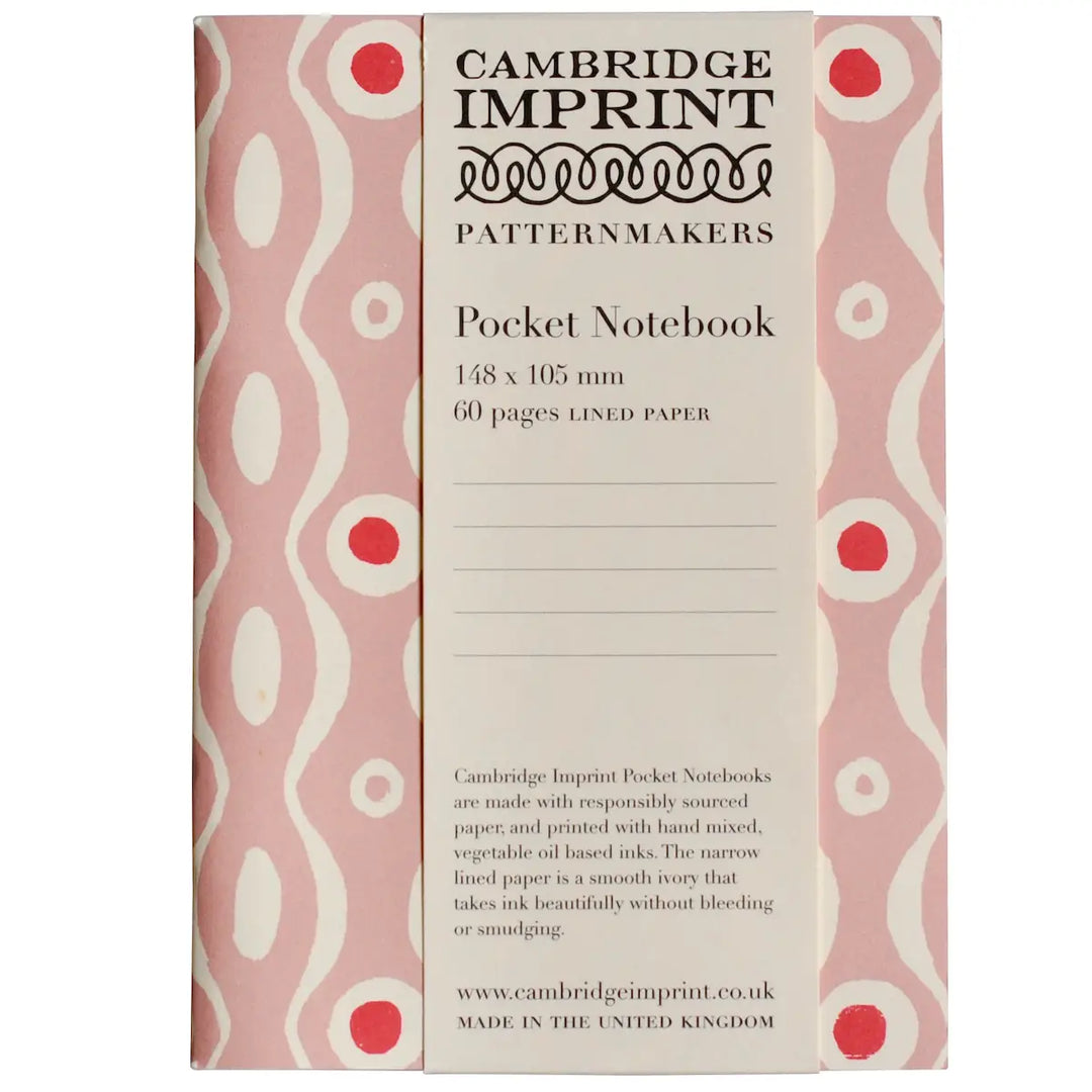 Cambridge Imprint Pocket Notebook (multiple colors)