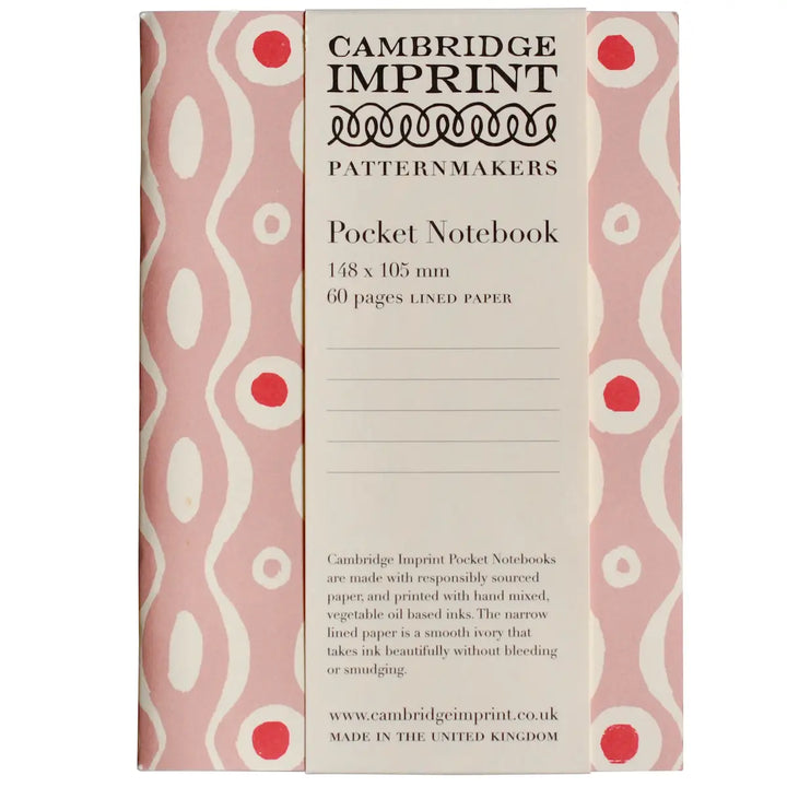 Cambridge Imprint Pocket Notebook (multiple colors)