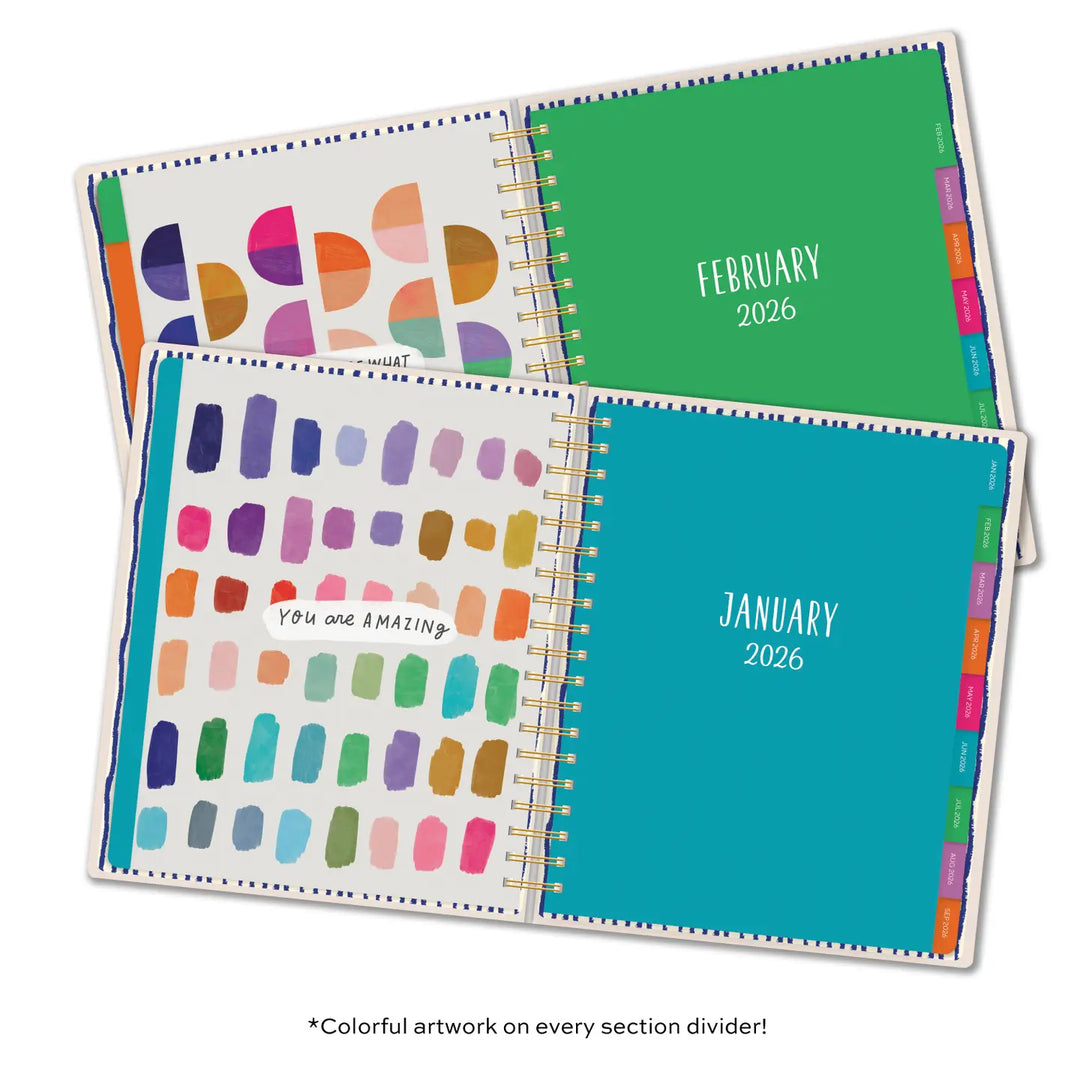 2026 Fresh & Colorful High Note® Deluxe Hardcover Planner (Aug 2025 - Dec 2026)