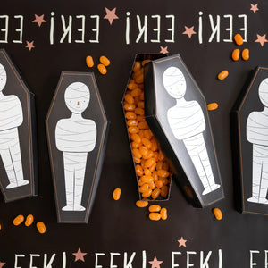 Mummy Coffin Treat Boxes