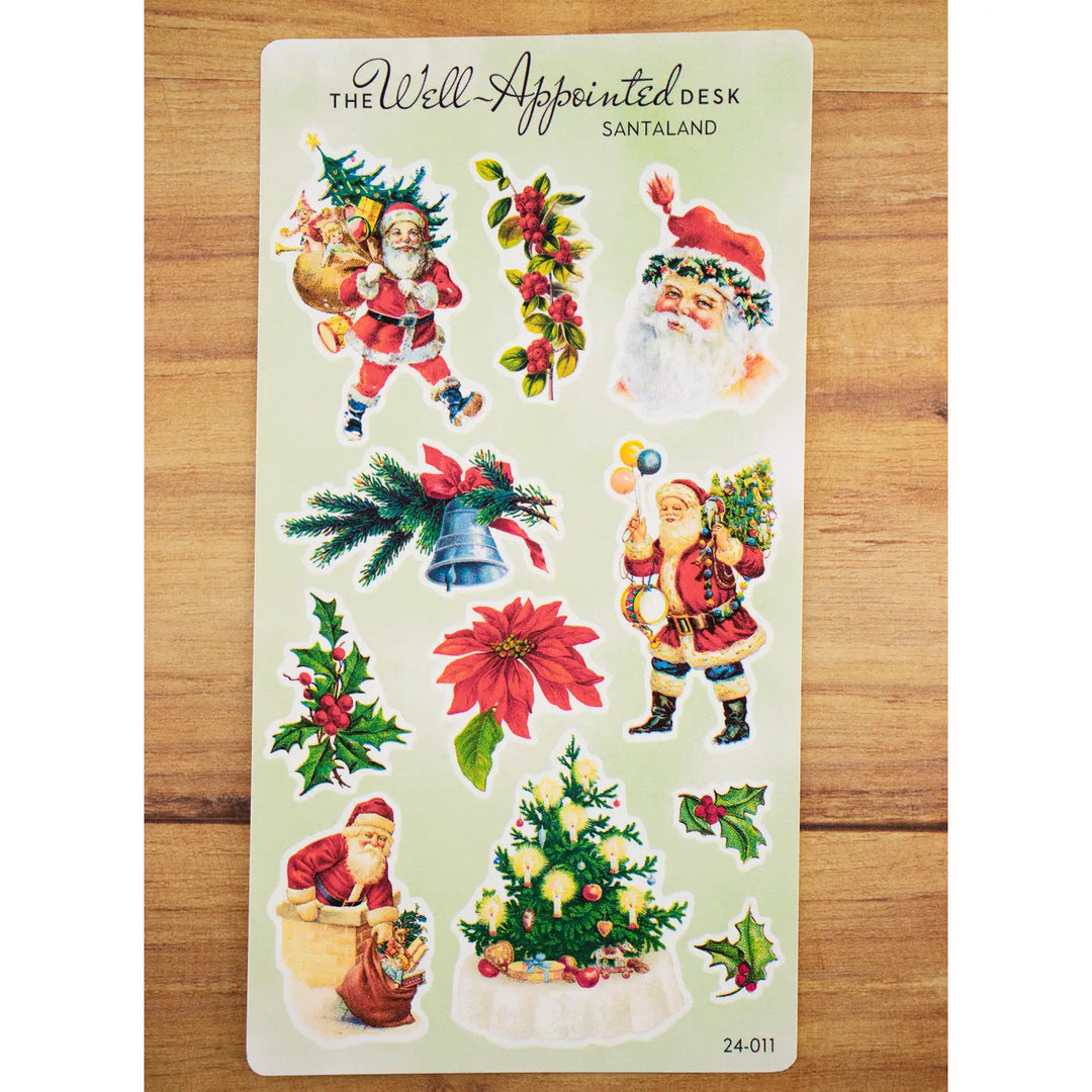 Santaland Sticker Sheet
