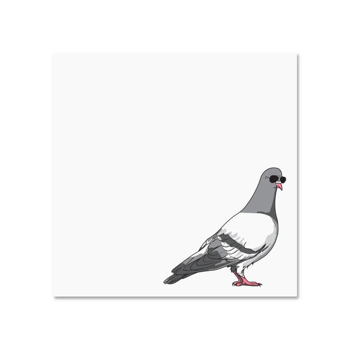 Pigeon Notepad - Letterpress Notepad