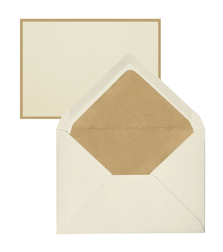 Original Crown Mill Bi-Color Note Card Box (4" x 6")