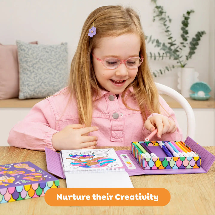 Color by Numbers - Mermaids and Friends