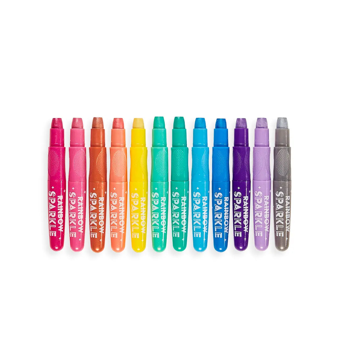 Rainbow Sparkle Watercolor Gel Crayons