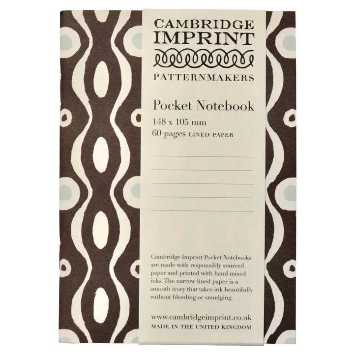 Cambridge Imprint Pocket Notebook (multiple colors)