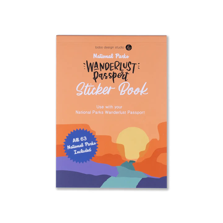 National Parks Wanderlust Passport Sticker Book