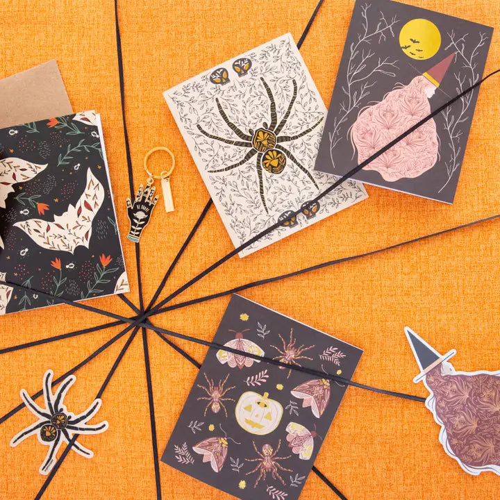 Dark Omens Spider Greeting Card