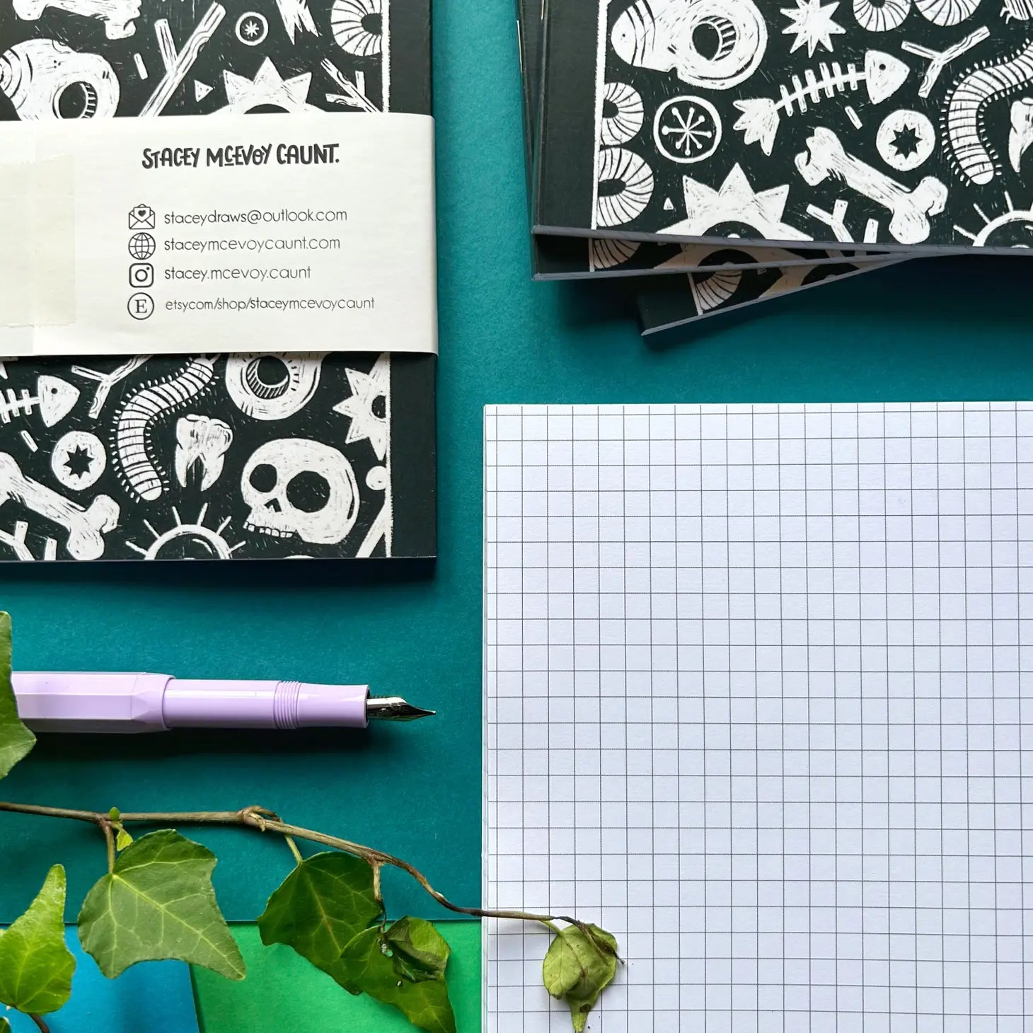 Skull and Bones Notebook
