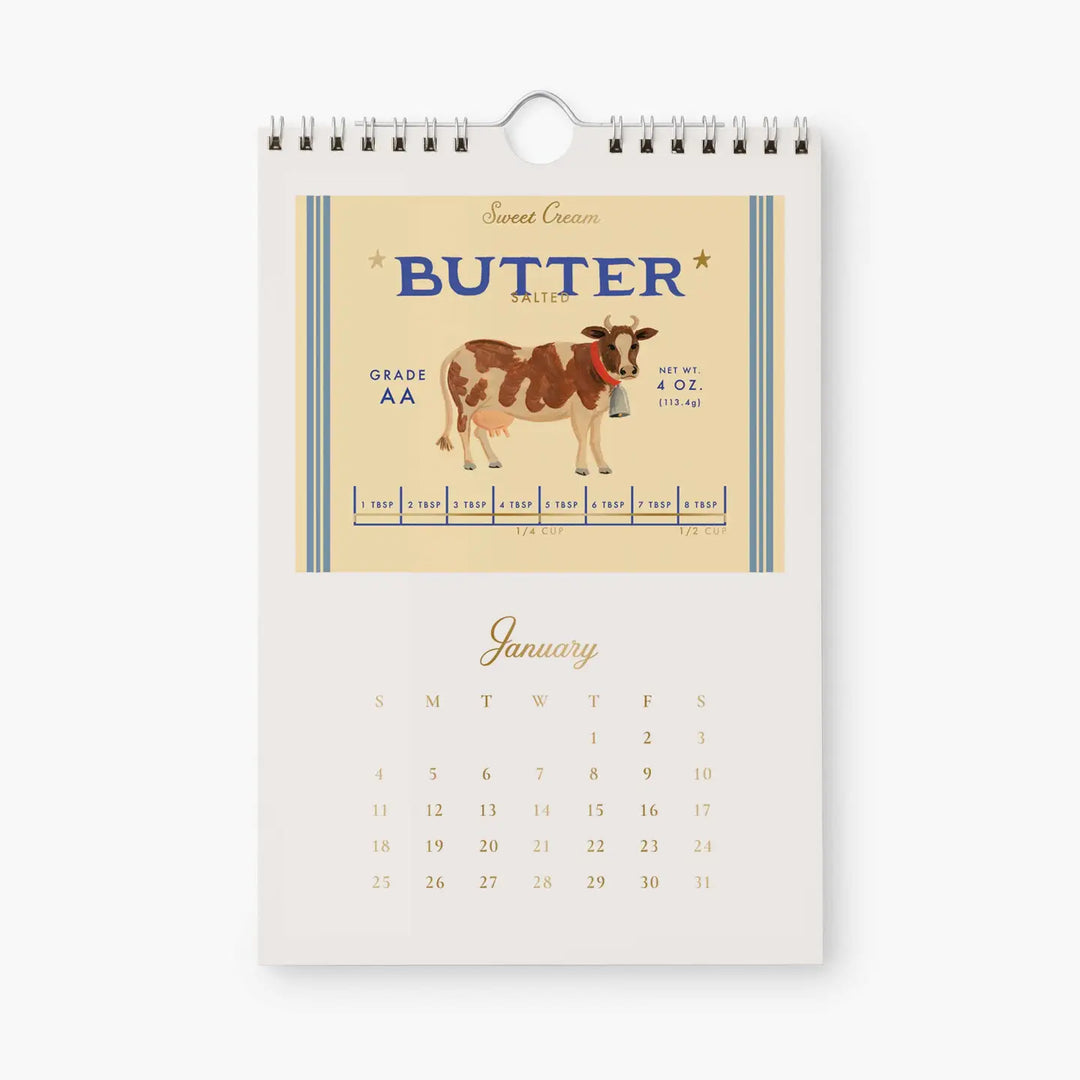 2026 Country Farm Kitchen Calendar