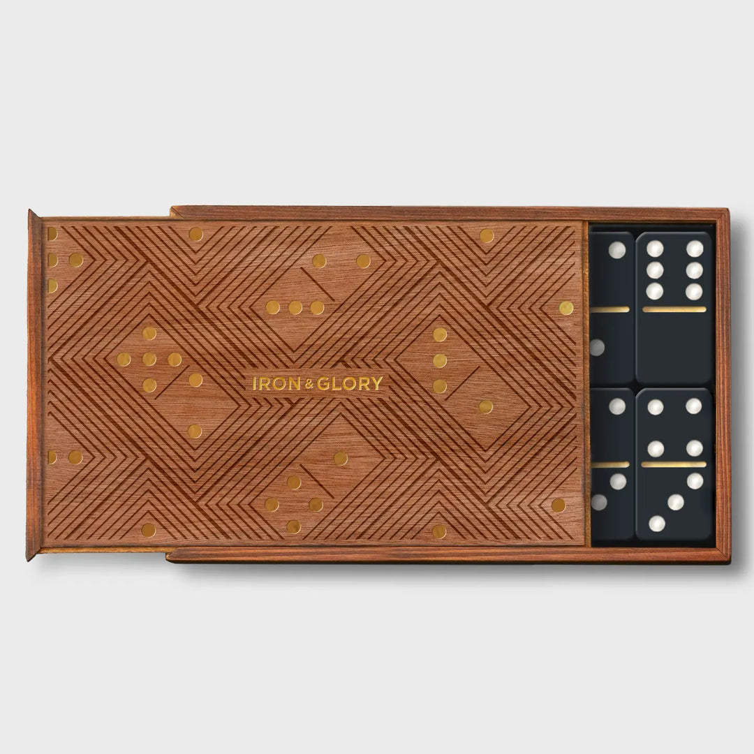 Iron & Glory Deluxe Box of Dominoes