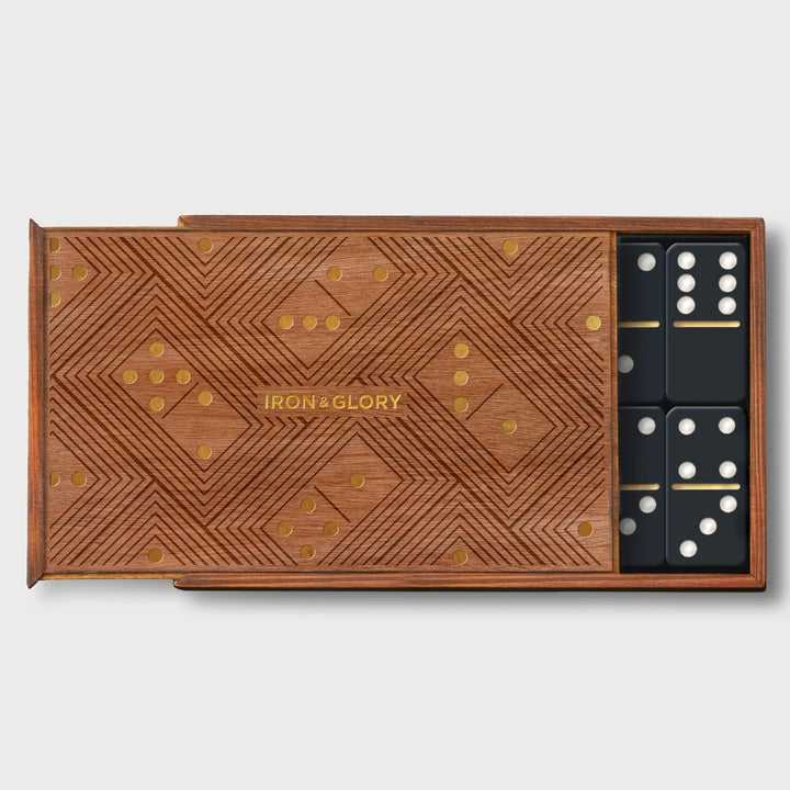 Iron & Glory Deluxe Box of Dominoes