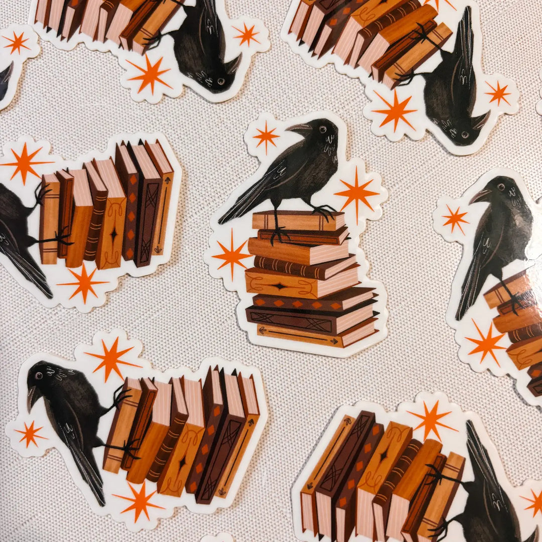 Harbinger & Books Clear Vinyl Sticker