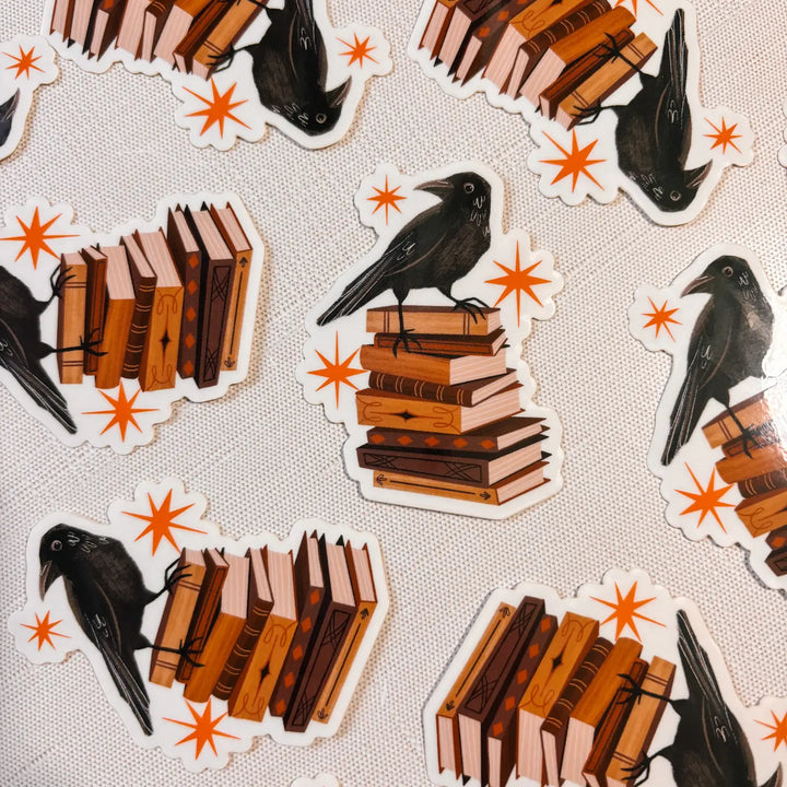 Harbinger & Books Clear Vinyl Sticker