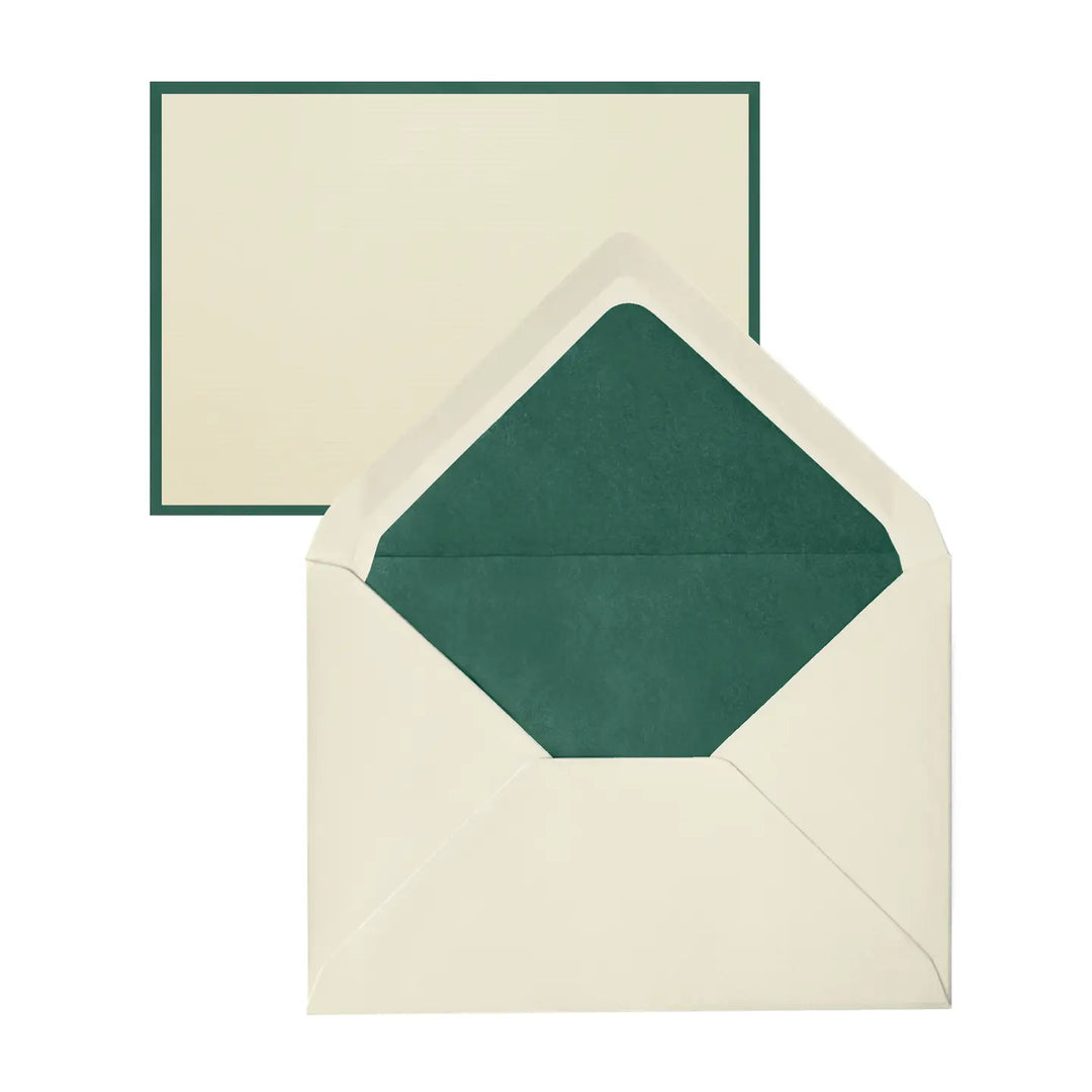 Original Crown Mill Bi-Color Note Card Box (4" x 6")