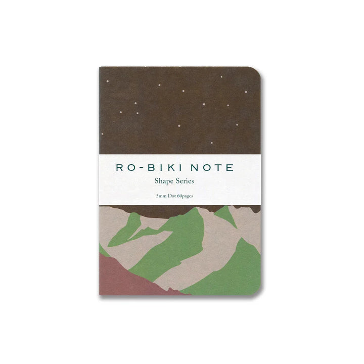RO-BIKI Mountain Night Notebook - Dot Grid