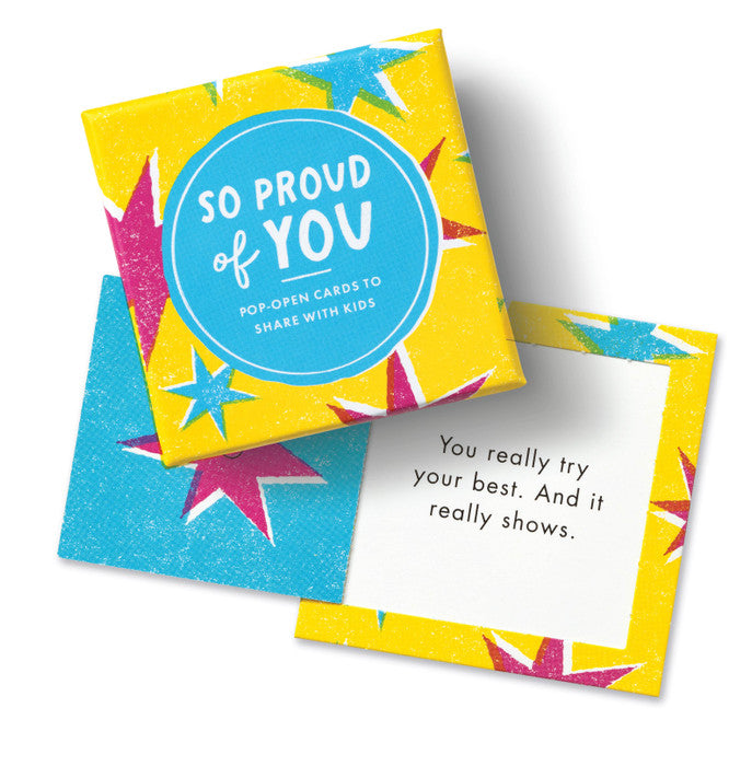 So Proud of You: Thoughtfulls for Kids Pop-Open Cards