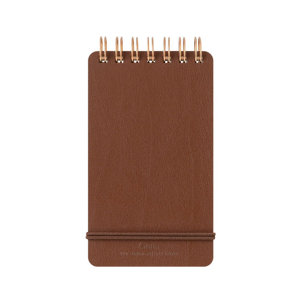 Midori Grain Spiral Memo Pad (3" x 5.5")