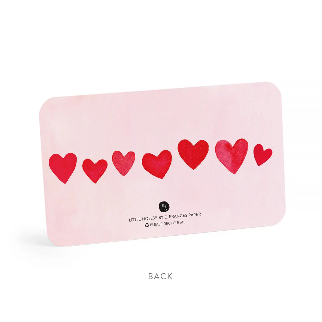Mini Hearts Blush Little Notes - 55 count