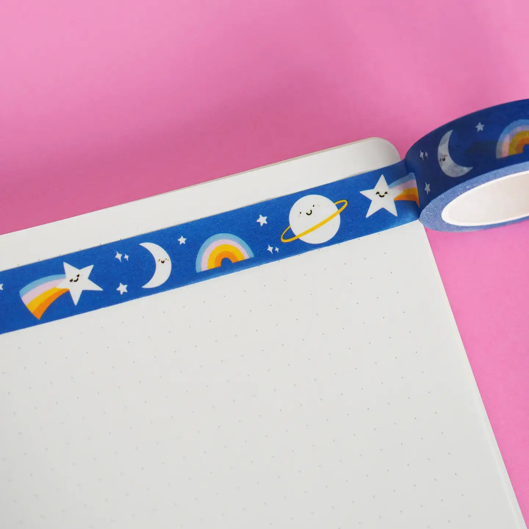 Happy Cosmos Space Washi Tape