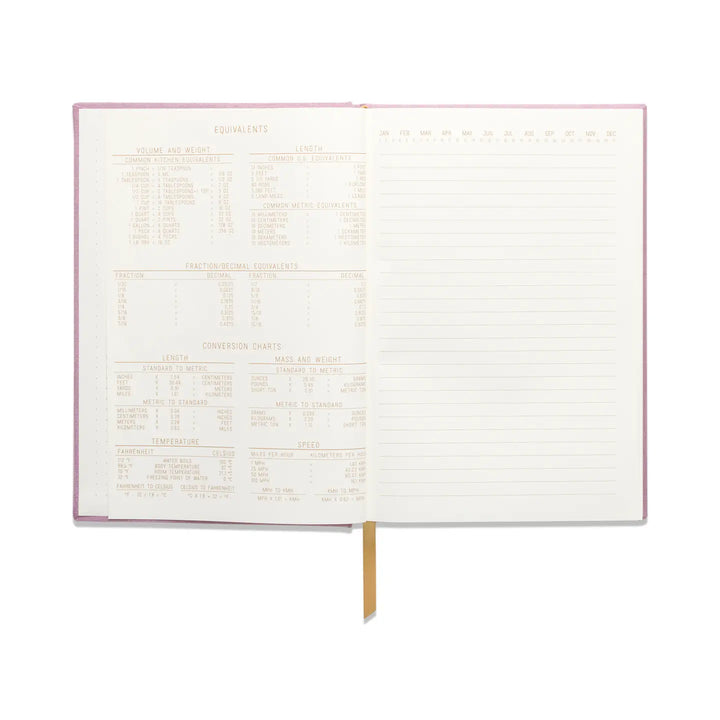 Suede Journal - Ochre Radiant Sun Block