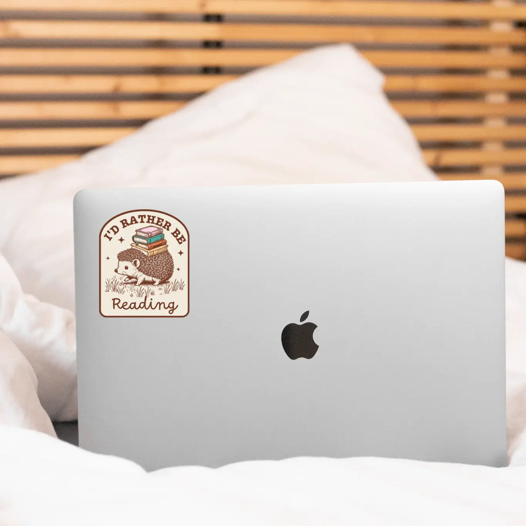 I'd Rather Be Reading Sticker