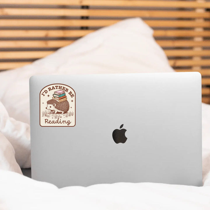 I'd Rather Be Reading Sticker