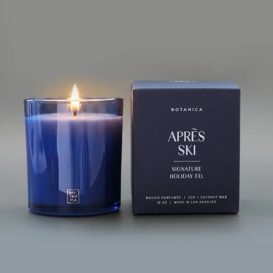 Botanica Holiday Candle: Après Ski, 12oz.
