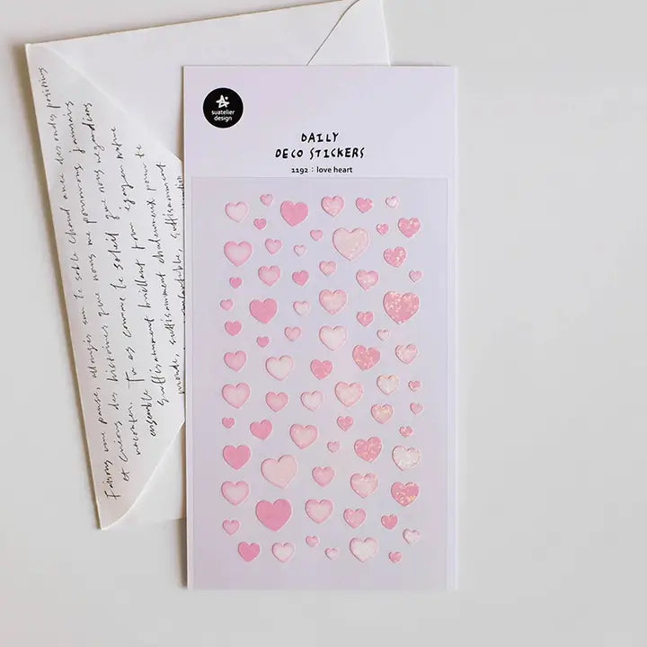 Sticker Sheet - Love Heart