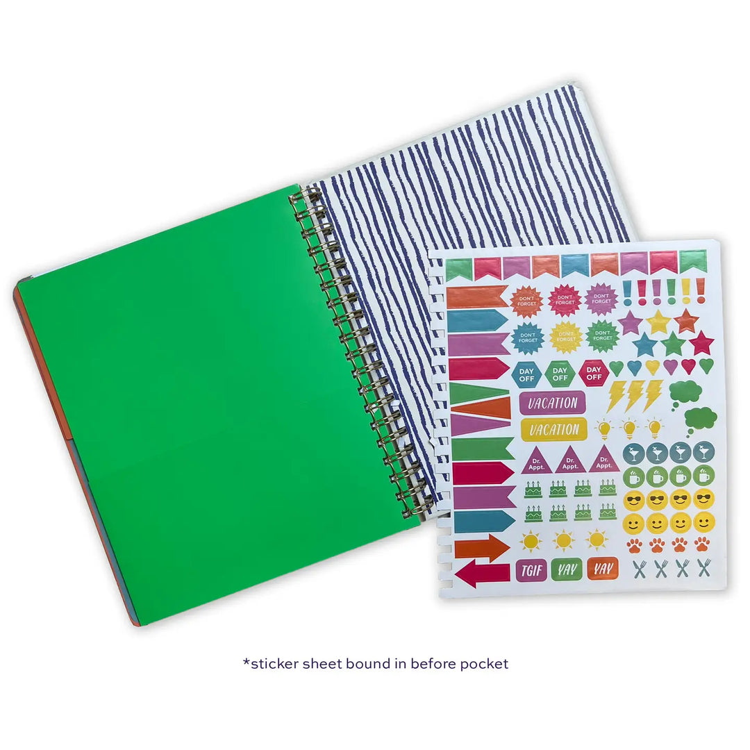 2026 Fresh & Colorful High Note® Deluxe Hardcover Planner (Aug 2025 - Dec 2026)