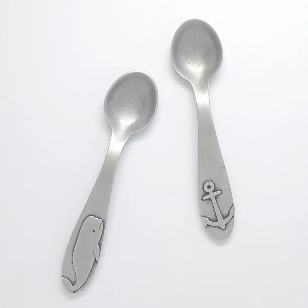 Whale and Anchor Baby Spoon Set