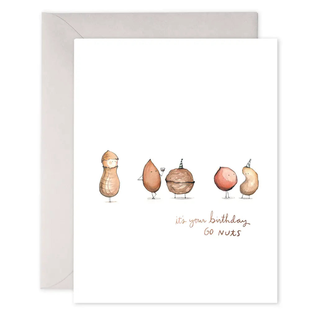 Go Nuts Birthday Card