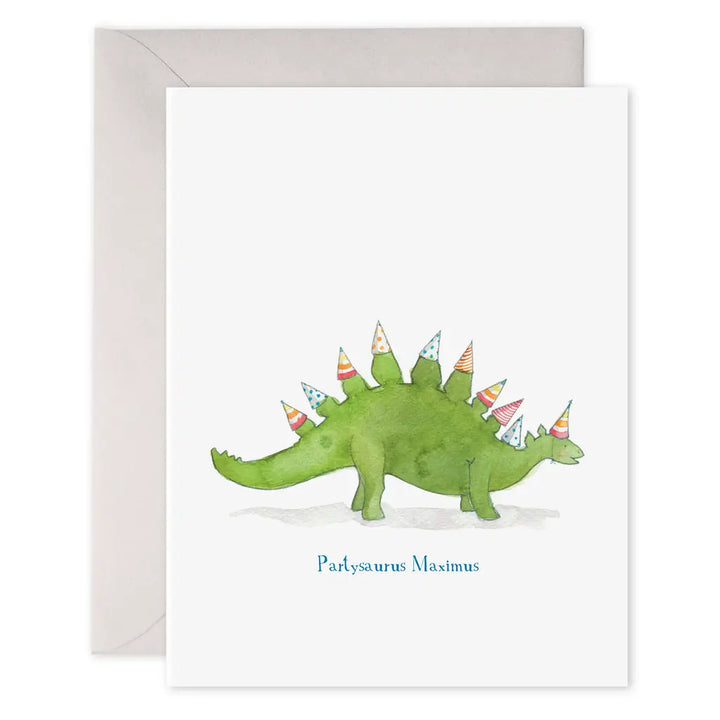 Partysaurus Birthday Card