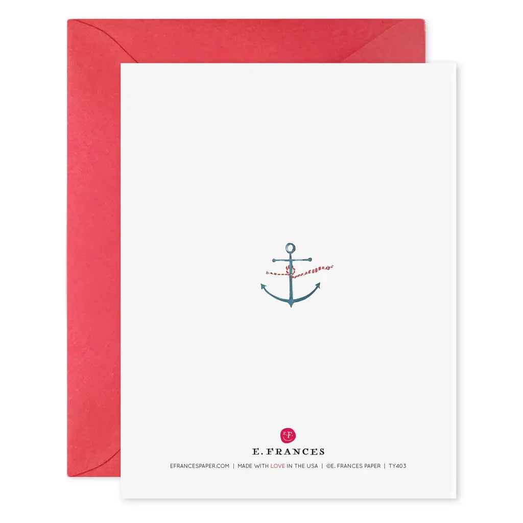 Whale Thanks Card (Set of 6)