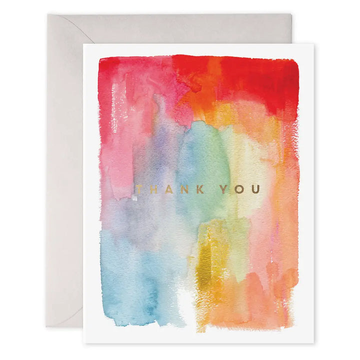Colorful Thanks Card (Set of 6)