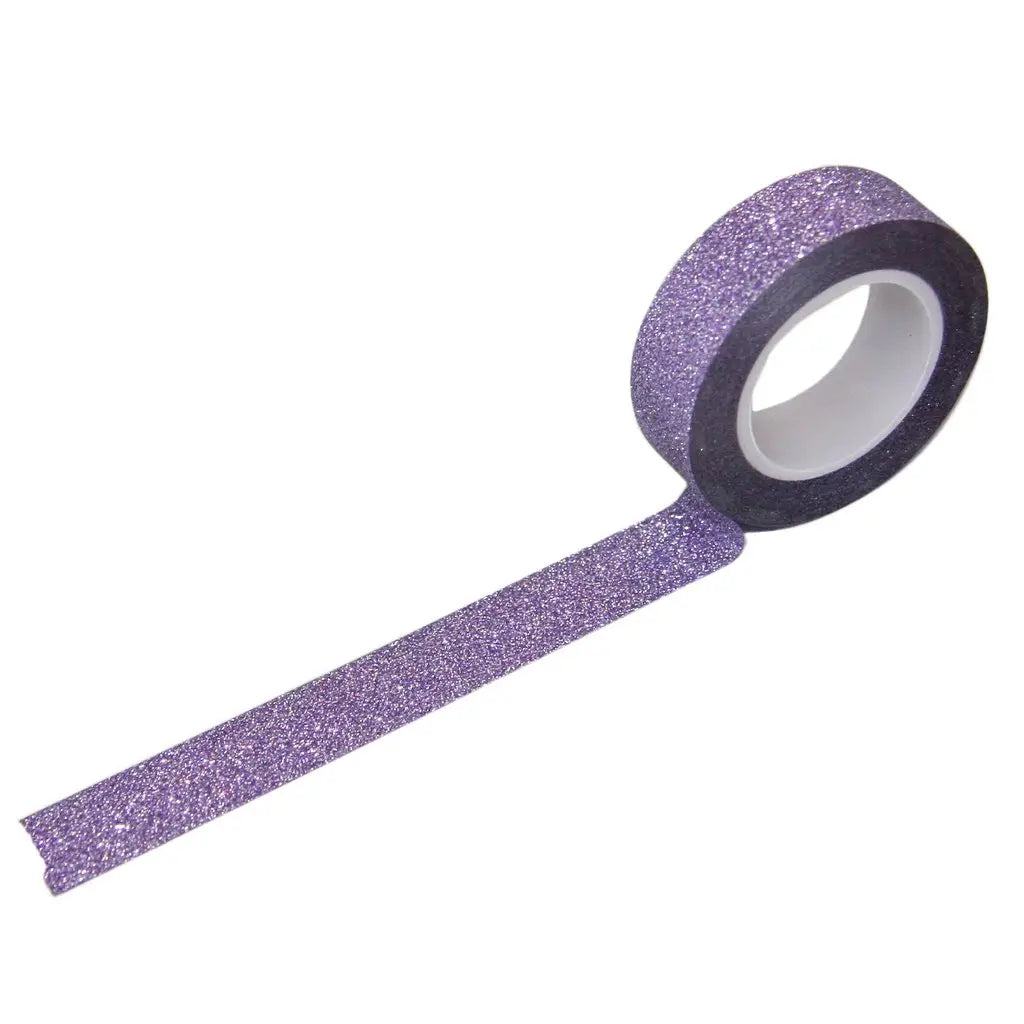 Purple Glitter Washi Tape