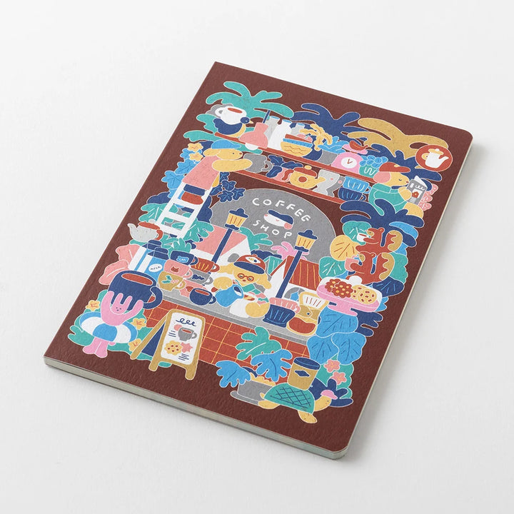 Midori Yuro Log Notebook (B6) - Coffee Shop