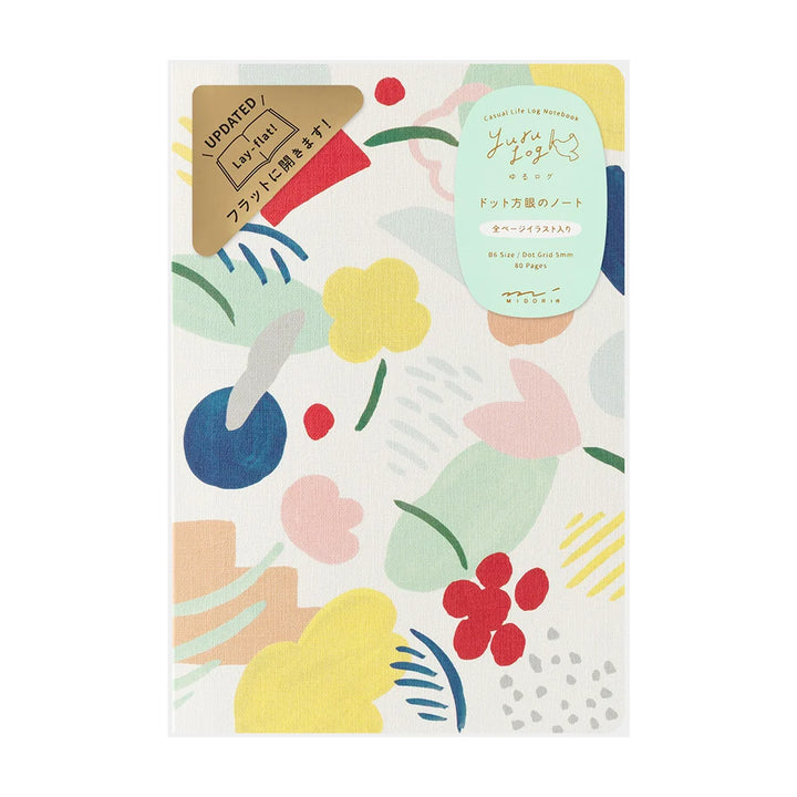 Yuro Log Notebook (B6) - Motif Textile A