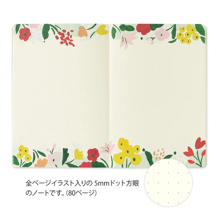 Yuro Log Notebook (B6) - Motif Textile A