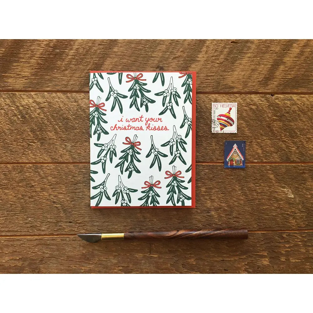 Christmas Kisses Card