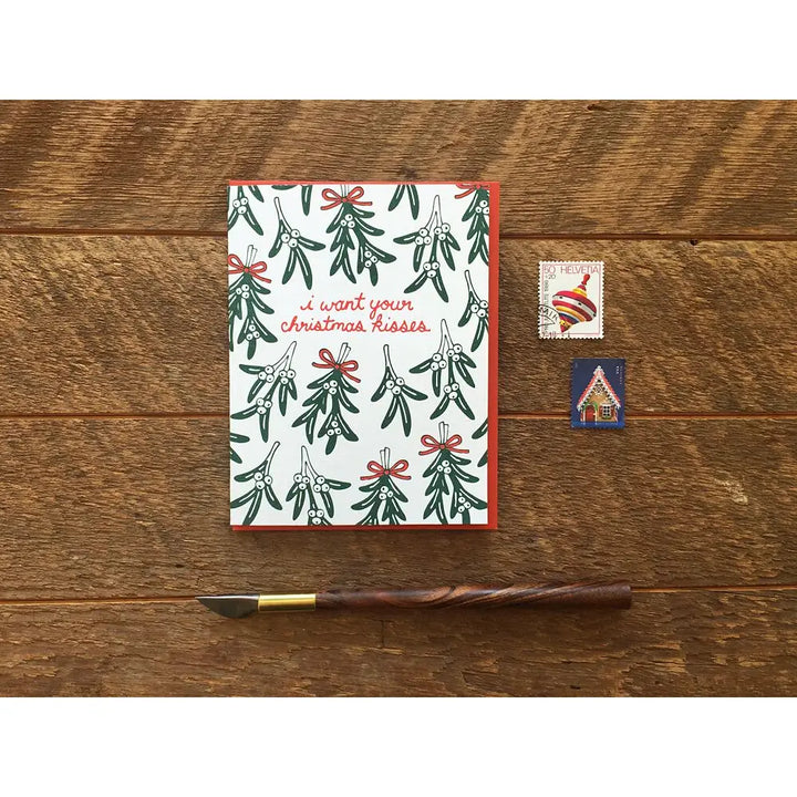 Christmas Kisses Card