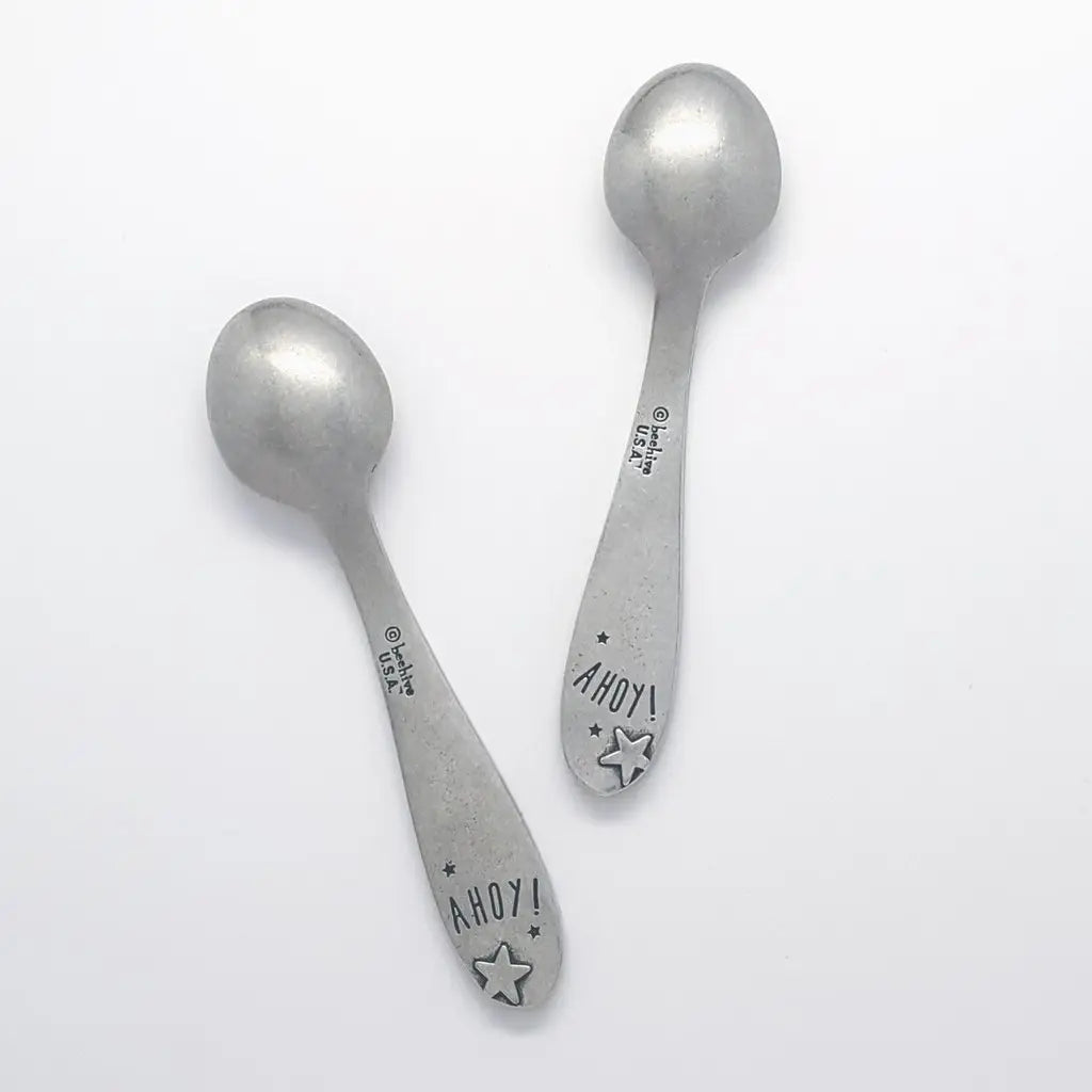 Whale and Anchor Baby Spoon Set